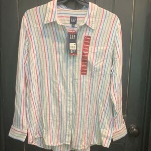 GAP Multicolor Striped Shirt NWT